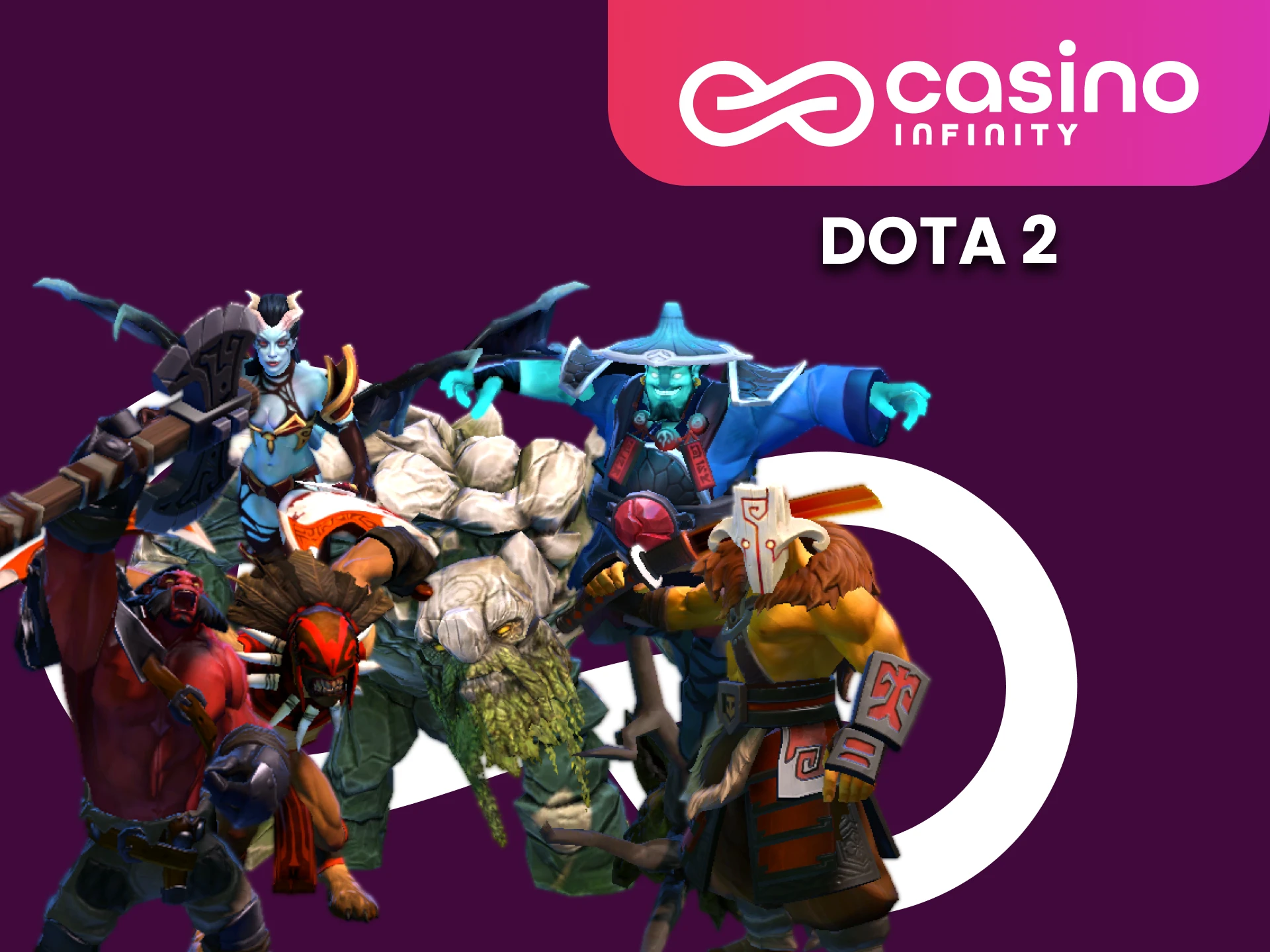 Platzieren Sie eine Wette auf Dota 2 im Casino Infinity und gewinnen Sie.