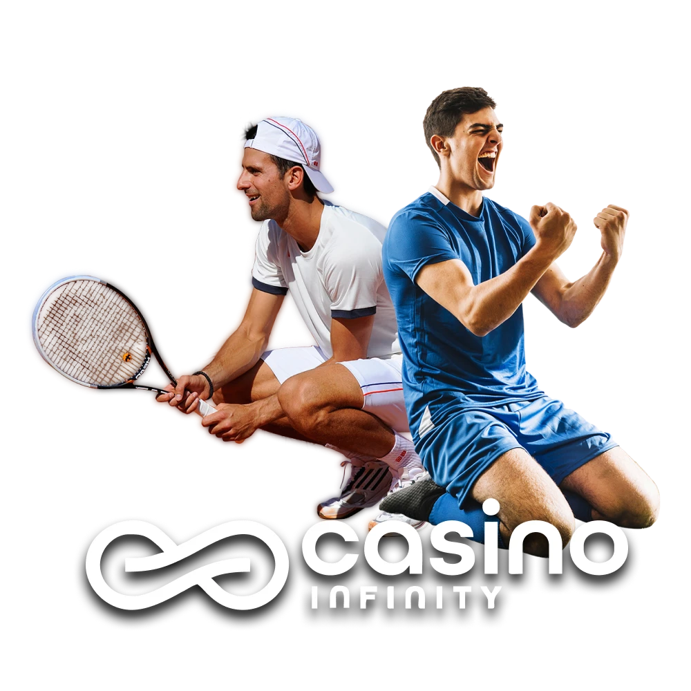 Wetten Sie auf Sport im Infinity Casino.